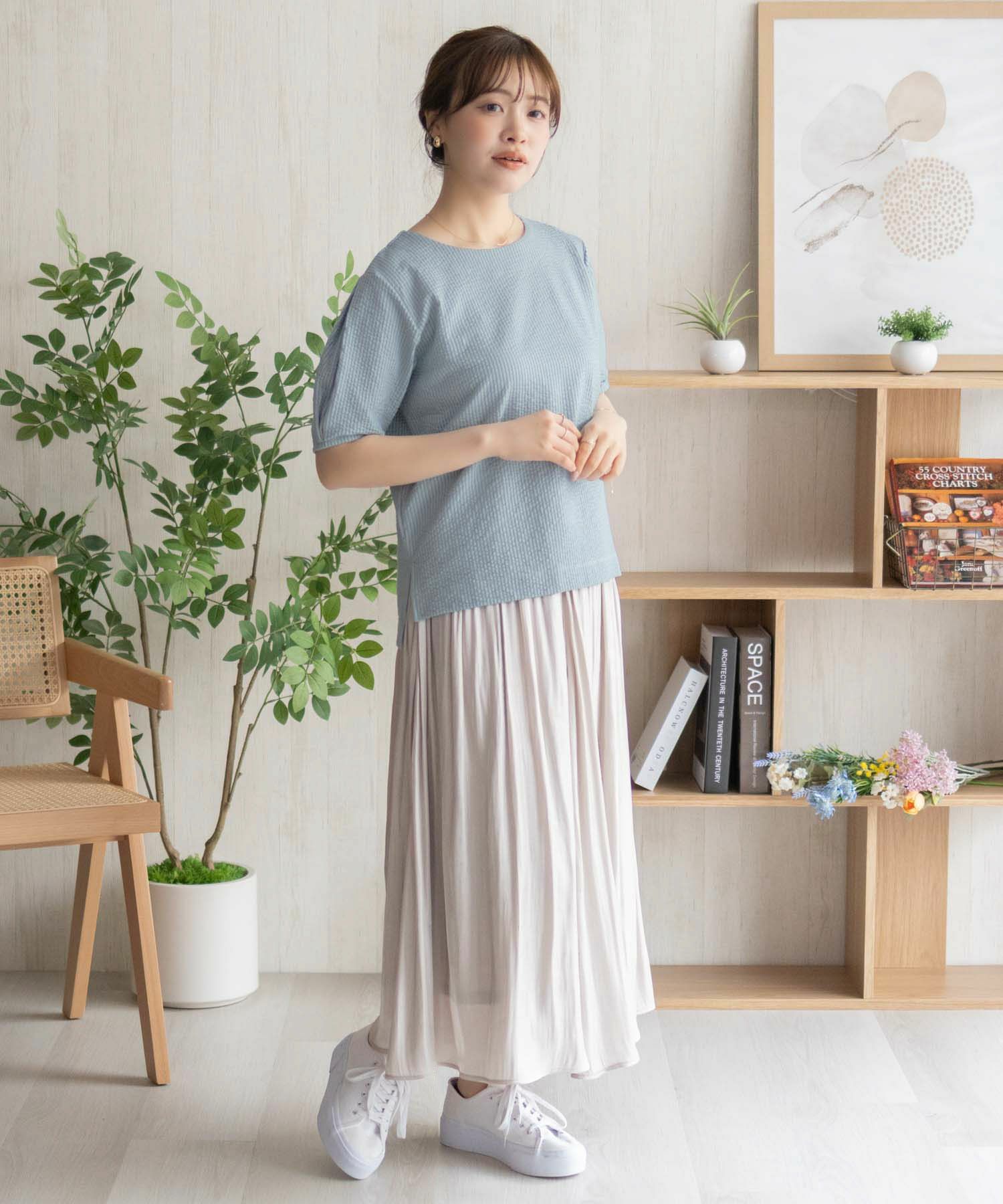 nAvy 袖タックプルオーバー レディース商品サムネイル-25