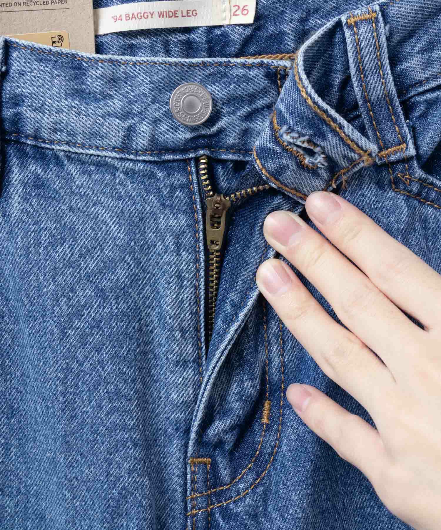 [期間限定価格]Levi's  94 BAGGY WIDE LEG バギーパンツ レディース商品サムネイル-15