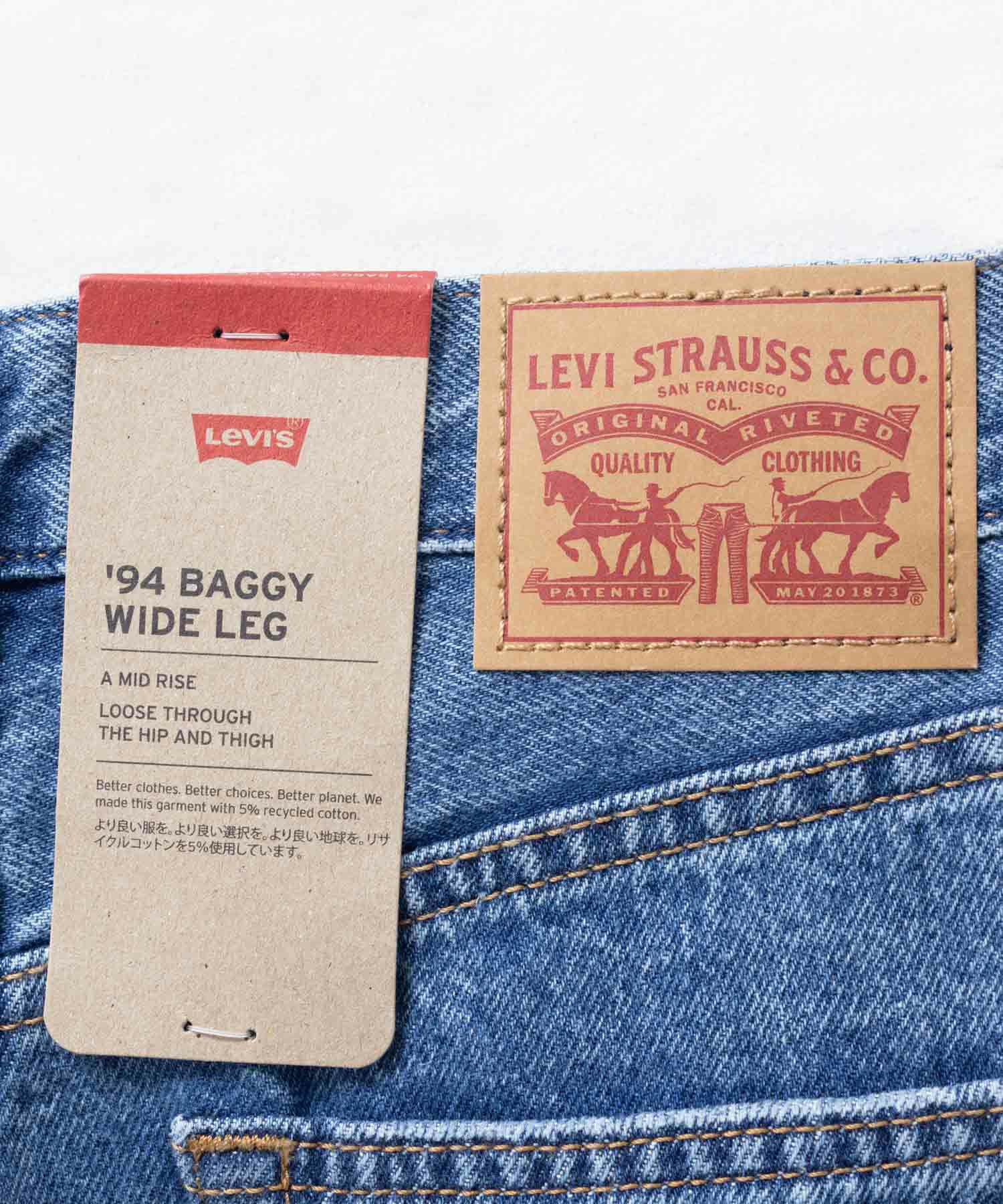 Levi's 94 BAGGY WIDE LEG バギーパンツ レディース