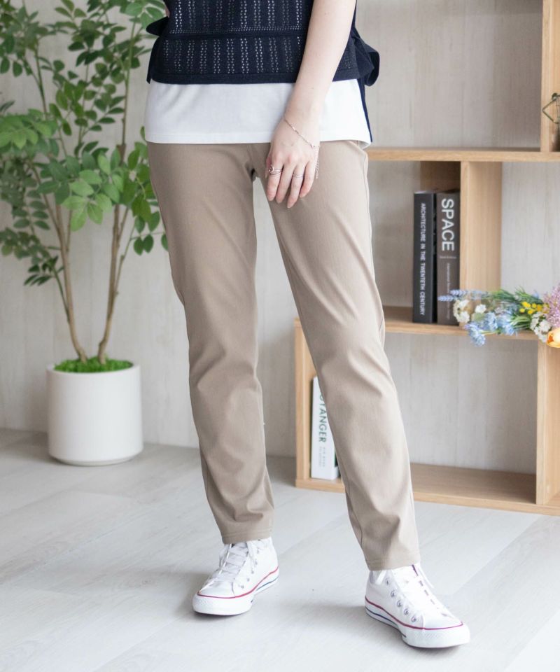 nAvy SARARI ひんやりフローズンストレートパンツ レディース商品画像-22