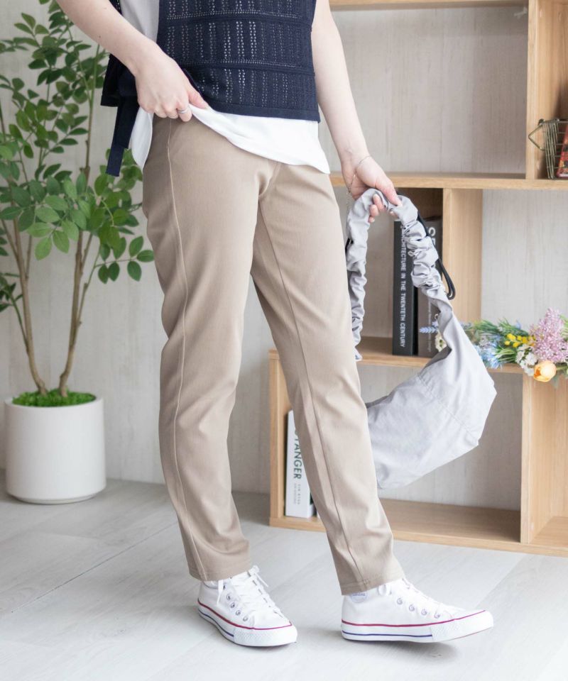 nAvy SARARI ひんやりフローズンストレートパンツ レディース商品画像-23