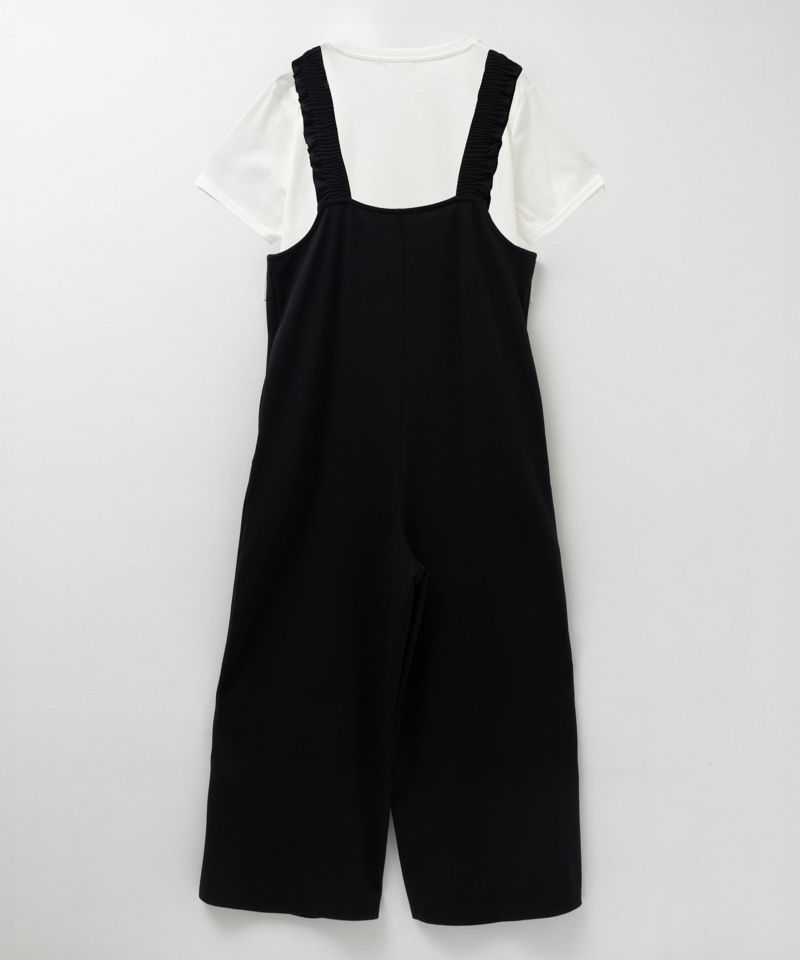 nAvy  ポリツイルサロペットアンサンブル レディース商品画像-19