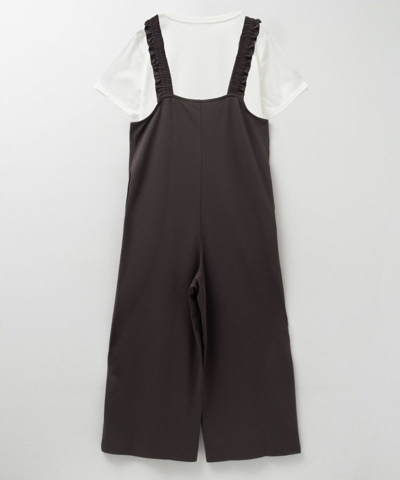 nAvy  ポリツイルサロペットアンサンブル レディース商品画像-21