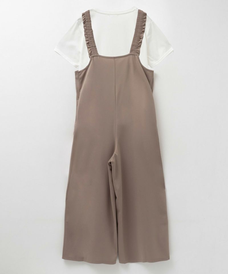 nAvy  ポリツイルサロペットアンサンブル レディース商品画像-23