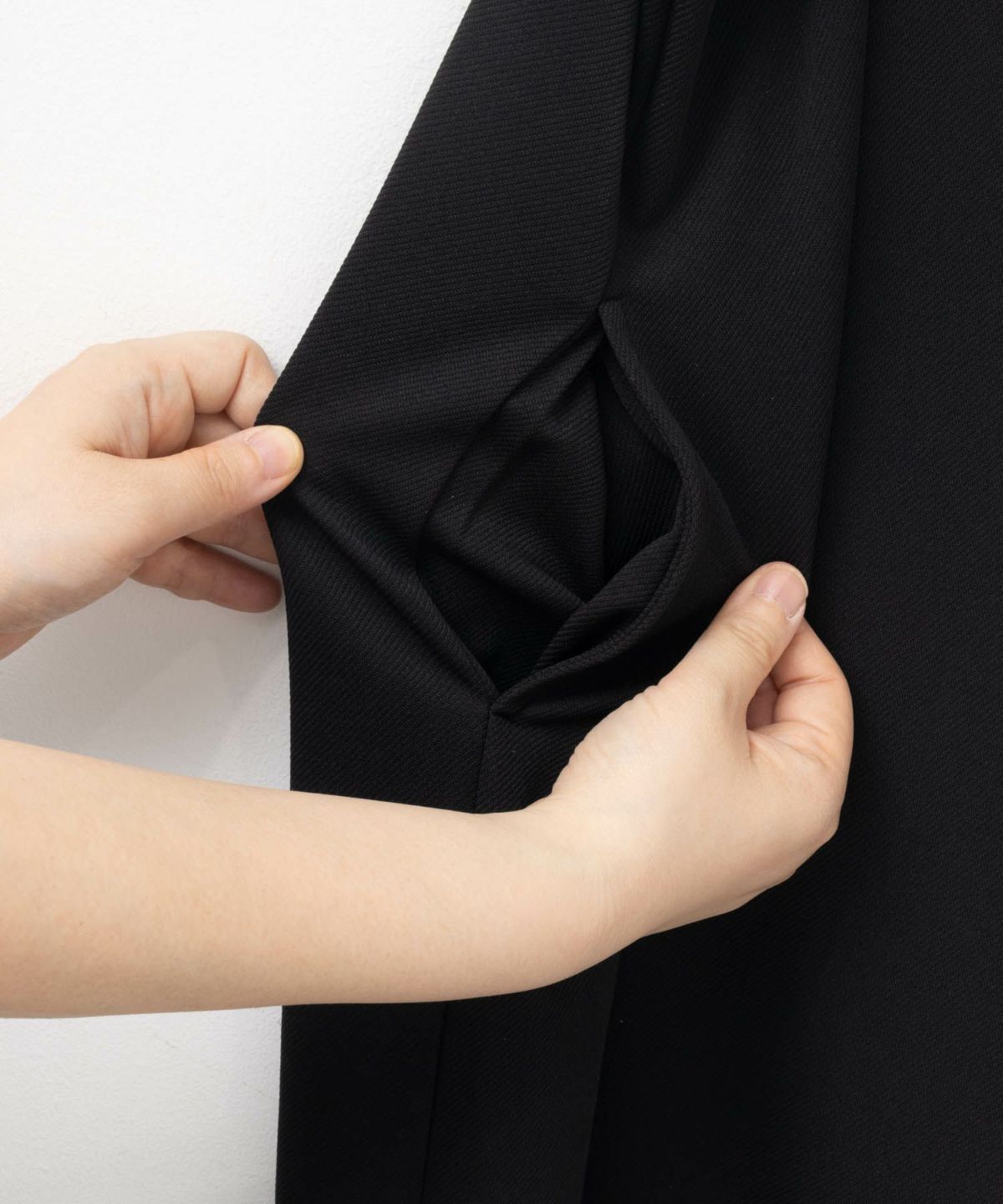 nAvy ポリツイルサロペットアンサンブル レディース