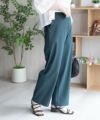 nAvy SARARI ひんやりフローズンセミワイドパンツ レディース