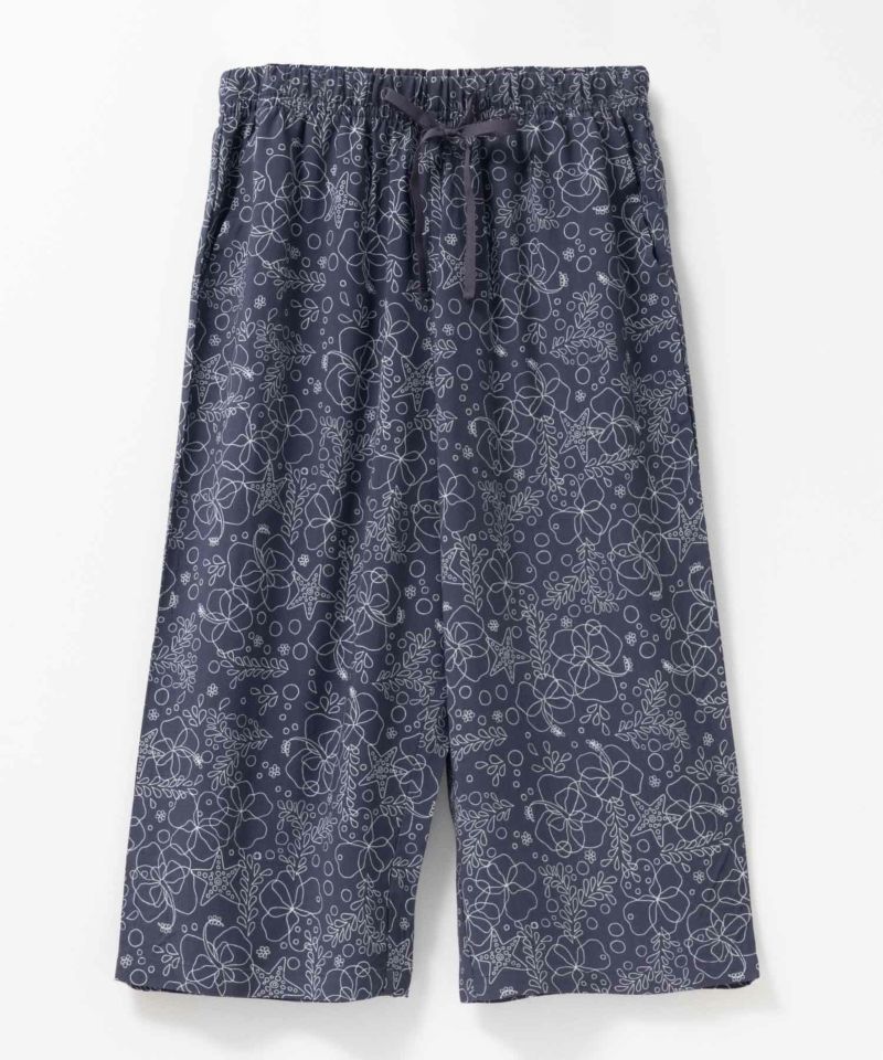 nAvy SARARI  レーヨンステテコ フラワー柄 レディース商品画像-23