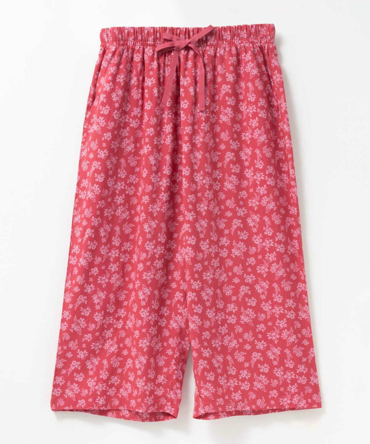 nAvy SARARI レーヨンステテコ フラワー柄 レディース