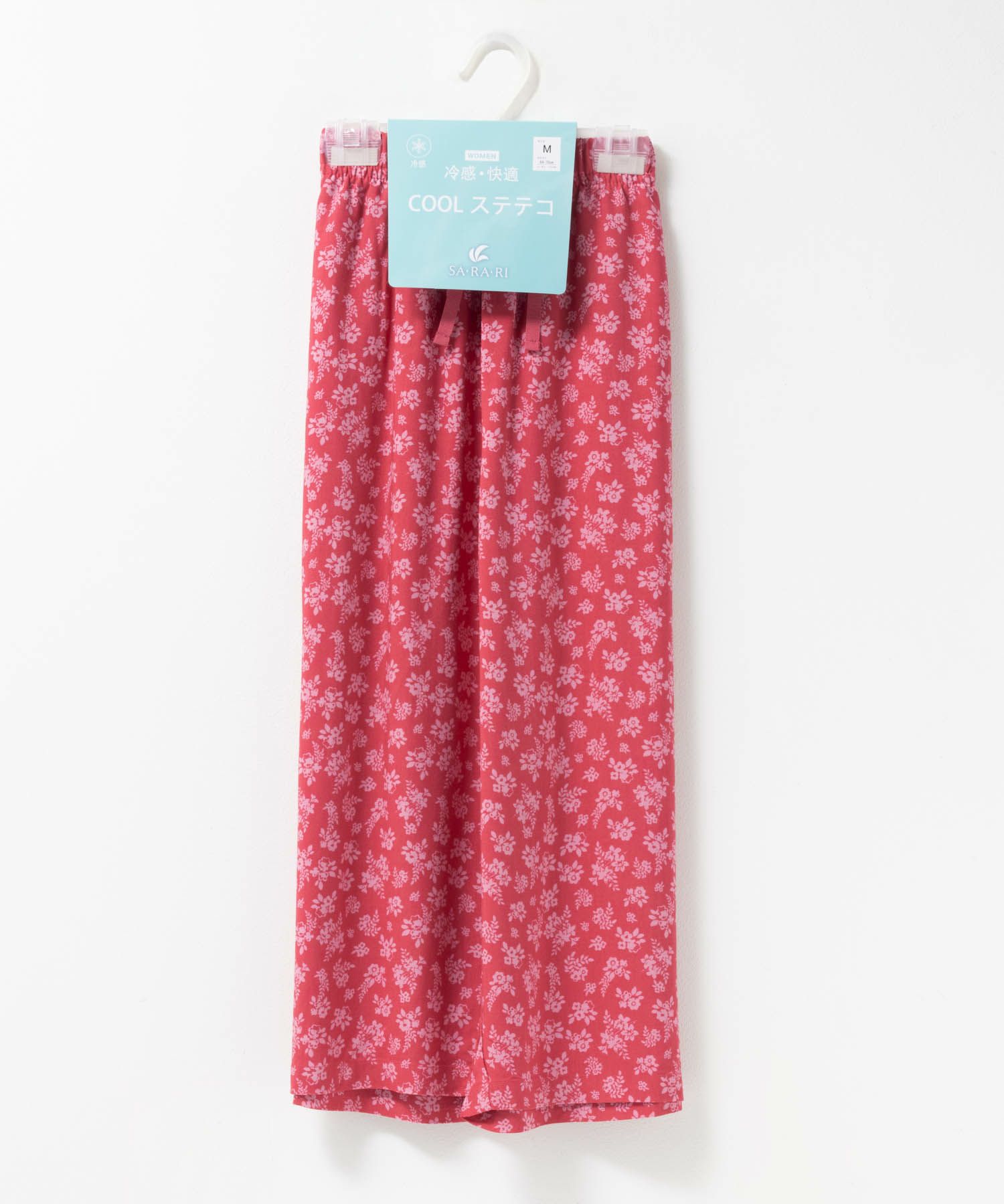 nAvy SARARI レーヨンステテコ フラワー柄 レディース