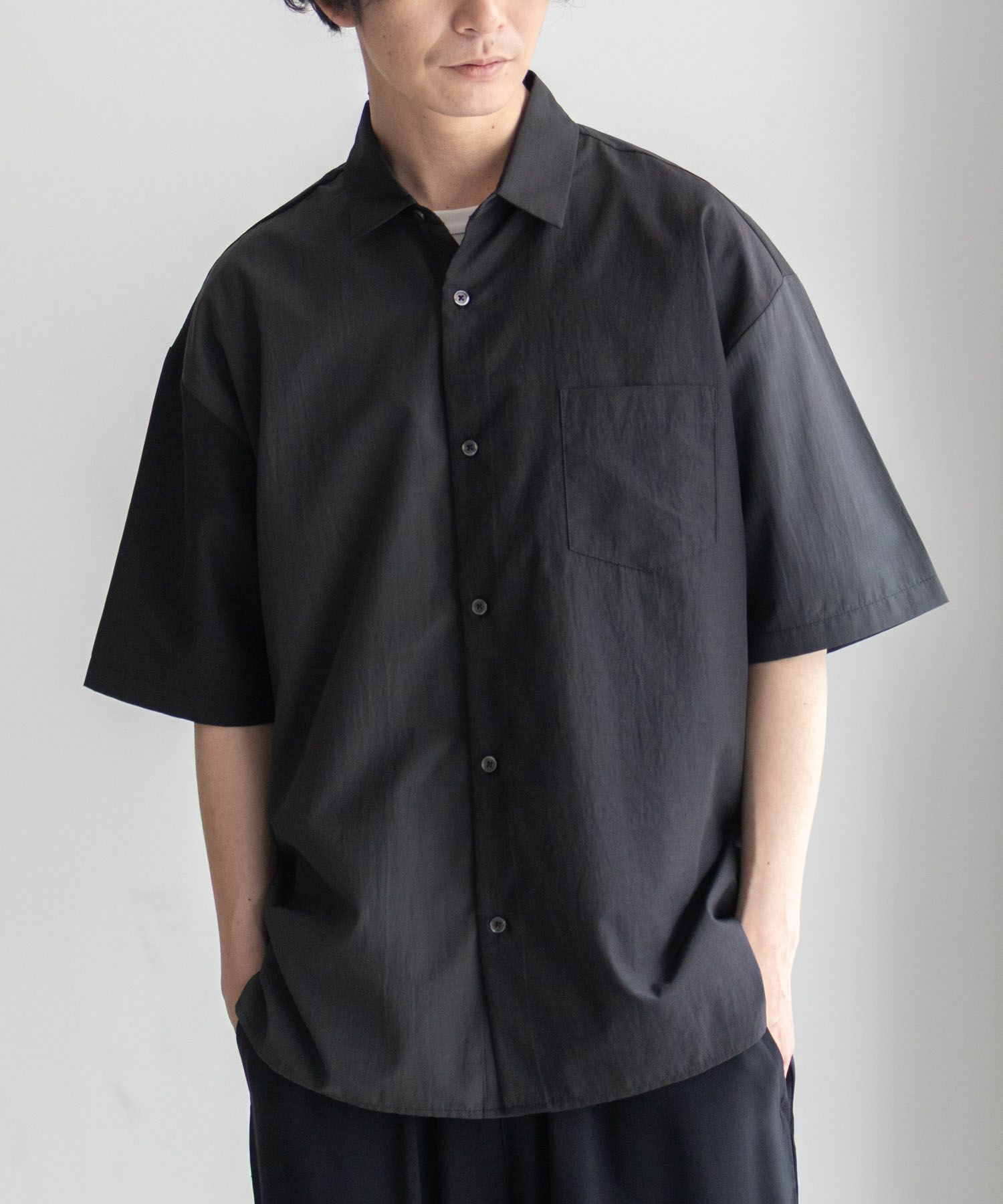 URBAN COLLECTION カラー半袖シャツ メンズ
