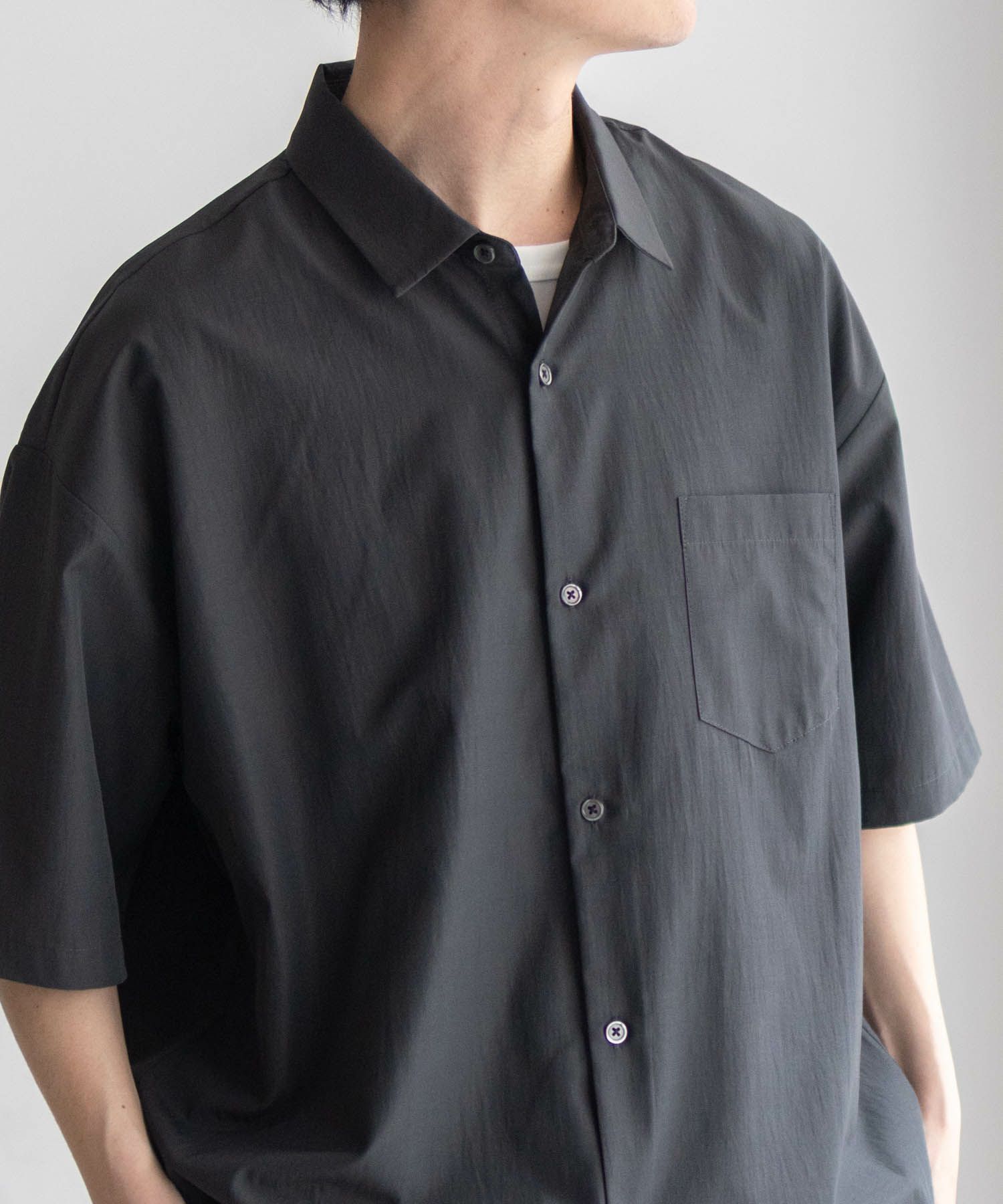 URBAN COLLECTION カラー半袖シャツ メンズ