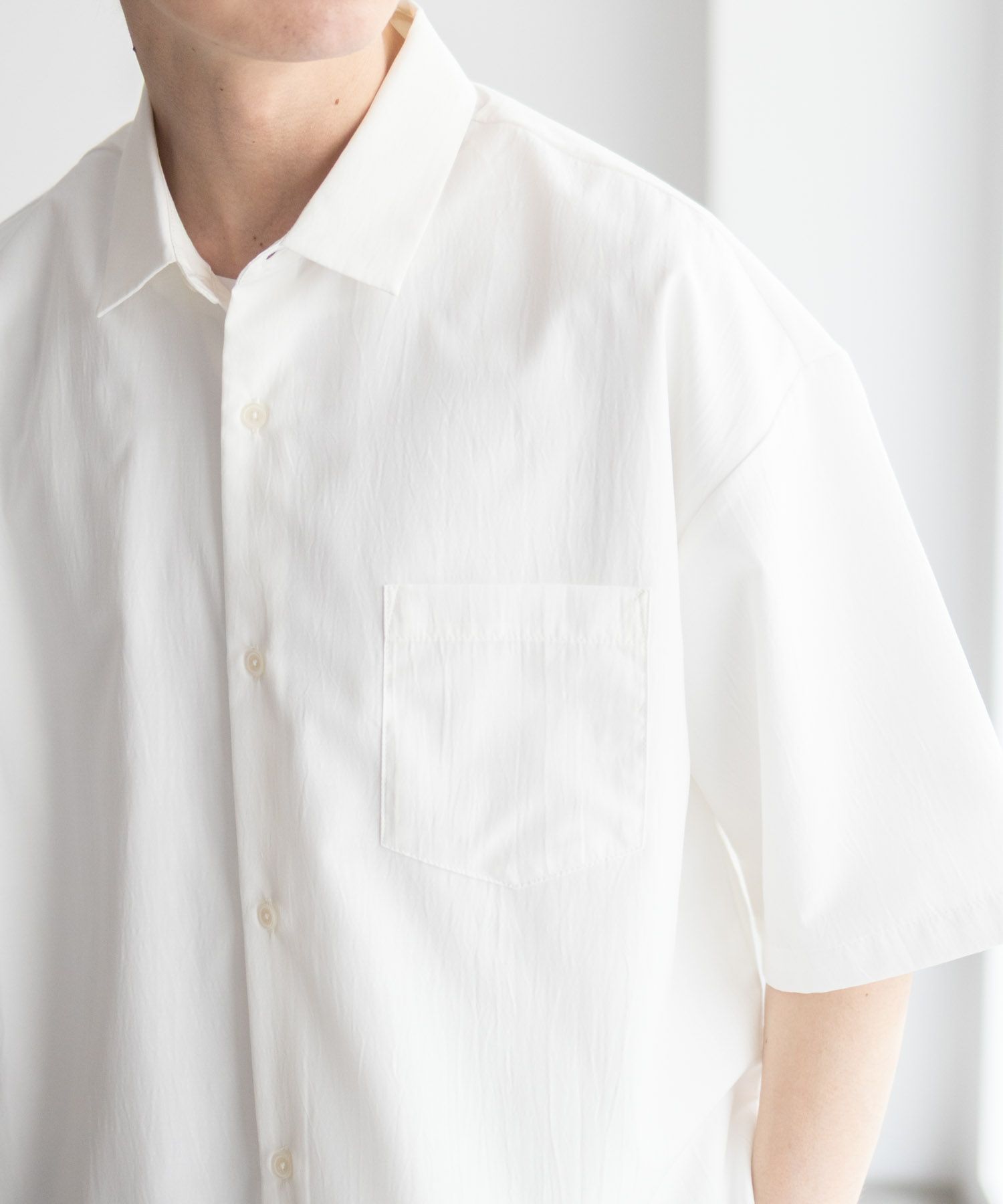 URBAN COLLECTION カラー半袖シャツ メンズ