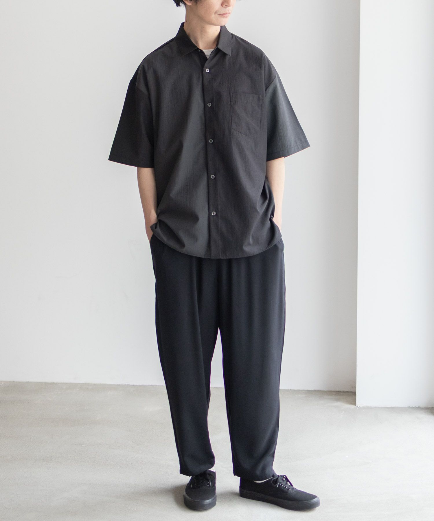 URBAN COLLECTION カラー半袖シャツ メンズ