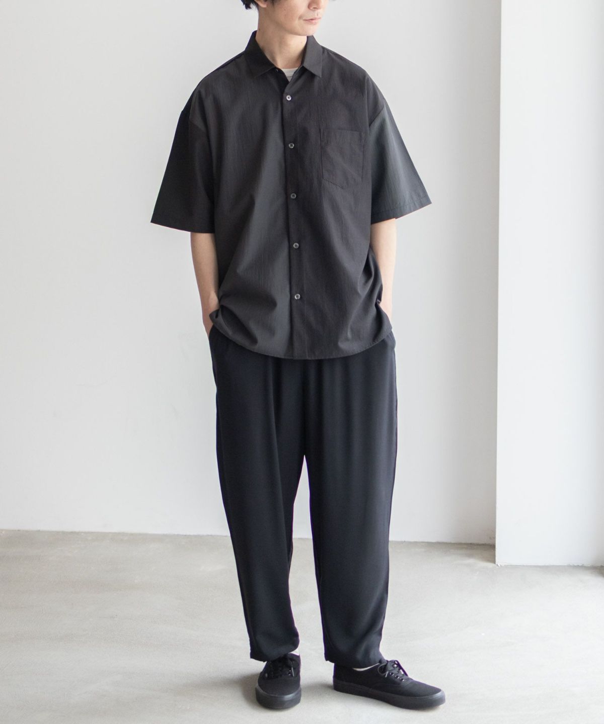 URBAN COLLECTION カラー半袖シャツ メンズ