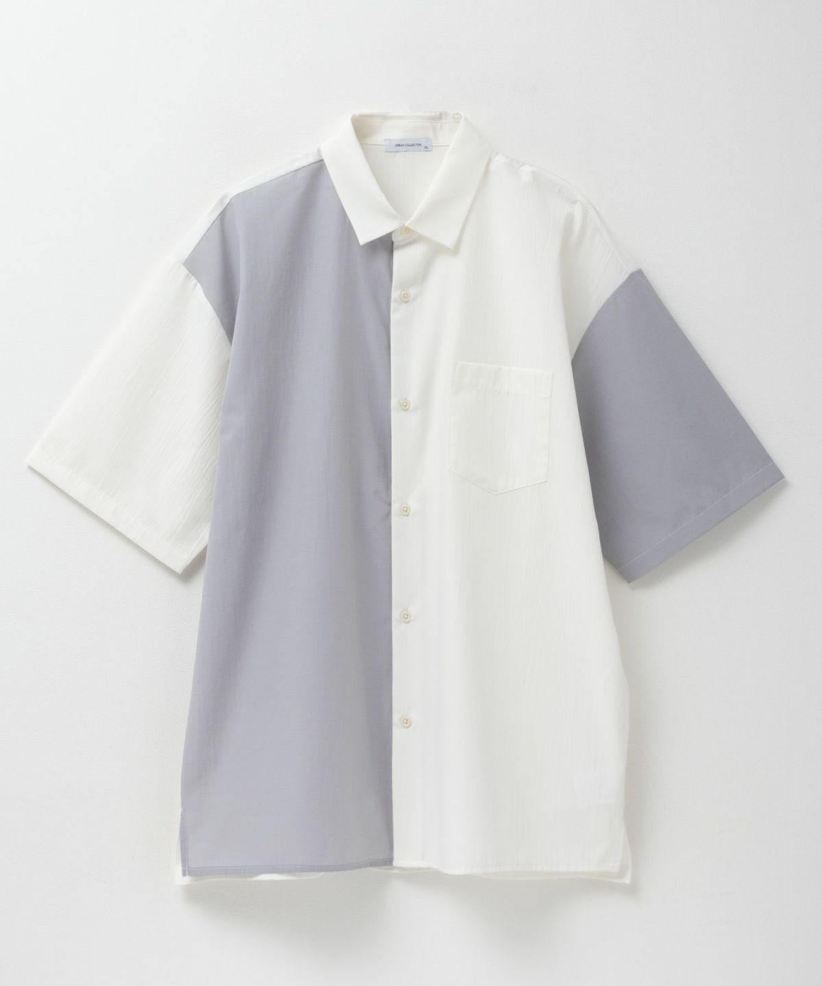 URBAN COLLECTION カラー半袖シャツ メンズ