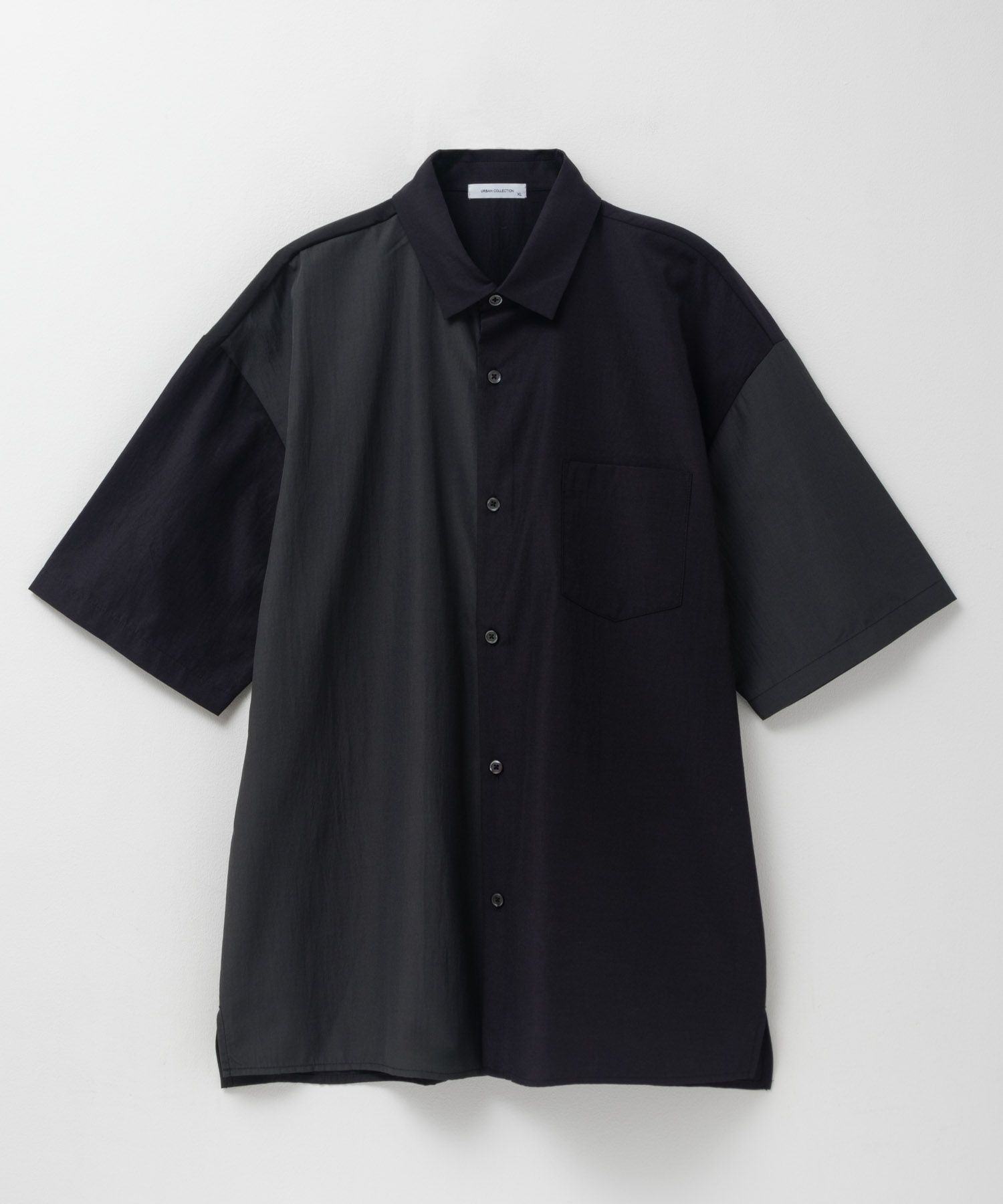 URBAN COLLECTION カラー半袖シャツ メンズ