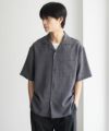URBAN COLLECTION リネンライクルーズシャツ メンズ商品サムネイル-2