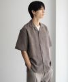 URBAN COLLECTION  リネンライクルーズシャツ メンズ商品サムネイル-3