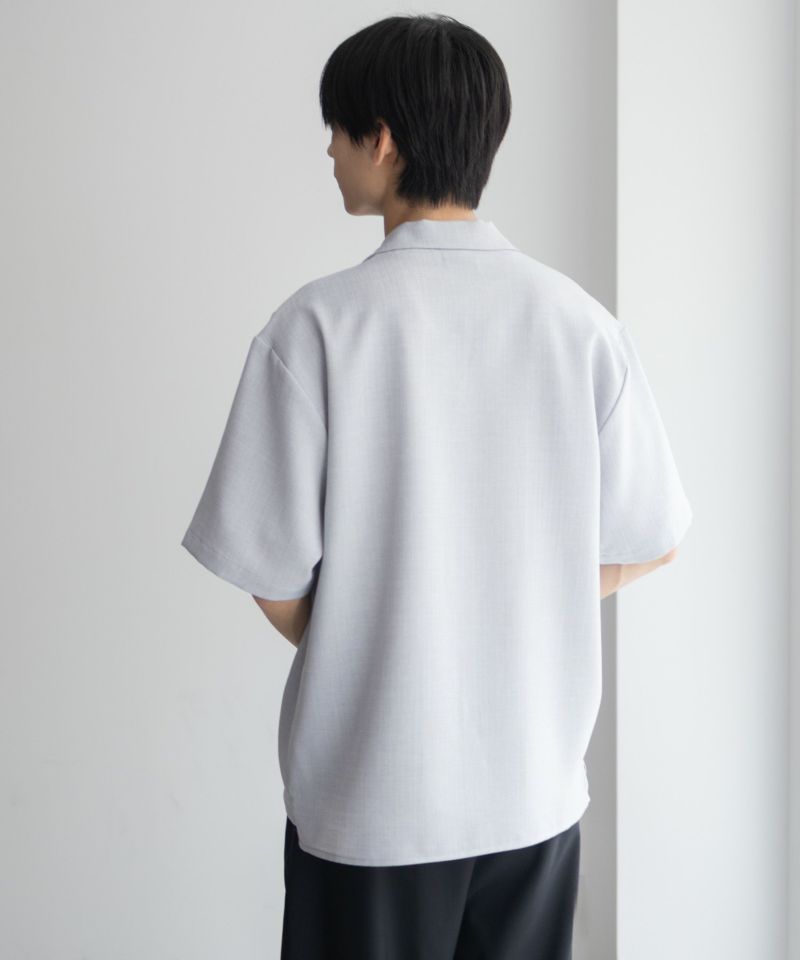 URBAN COLLECTION  リネンライクルーズシャツ メンズ商品画像-6