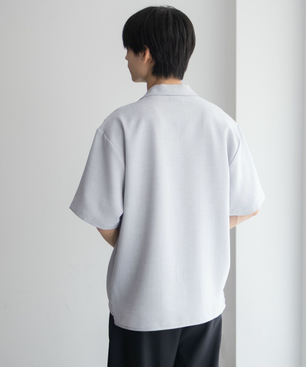 URBAN COLLECTION リネンライクルーズシャツ メンズ