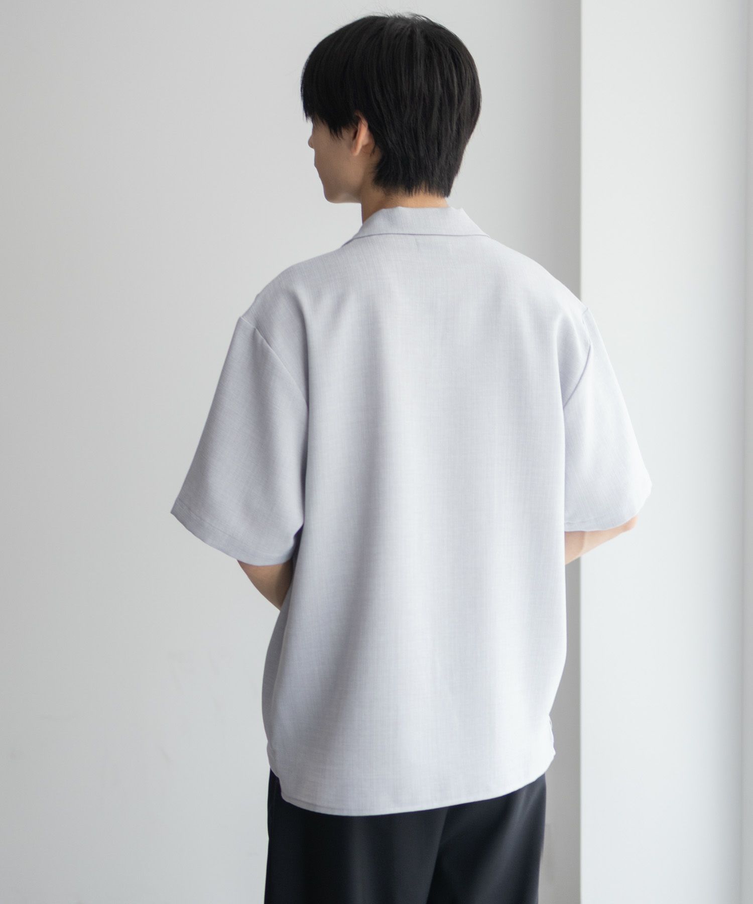 URBAN COLLECTION リネンライクルーズシャツ メンズ