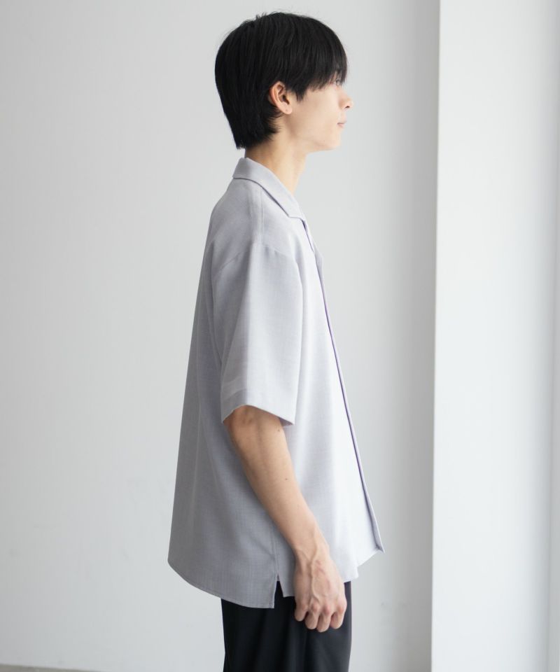 URBAN COLLECTION リネンライクルーズシャツ メンズ商品画像-7