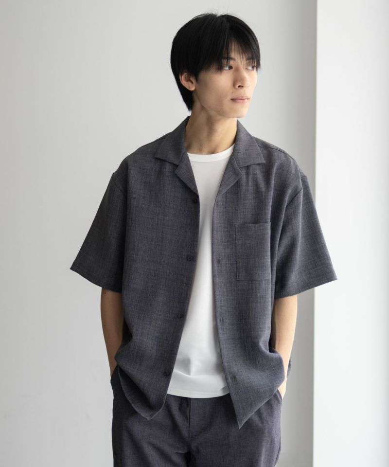 URBAN COLLECTION リネンライクルーズシャツ メンズ商品画像-10