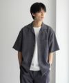 URBAN COLLECTION  リネンライクルーズシャツ メンズ商品サムネイル-10