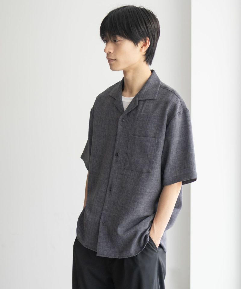 URBAN COLLECTION リネンライクルーズシャツ メンズ商品画像-12