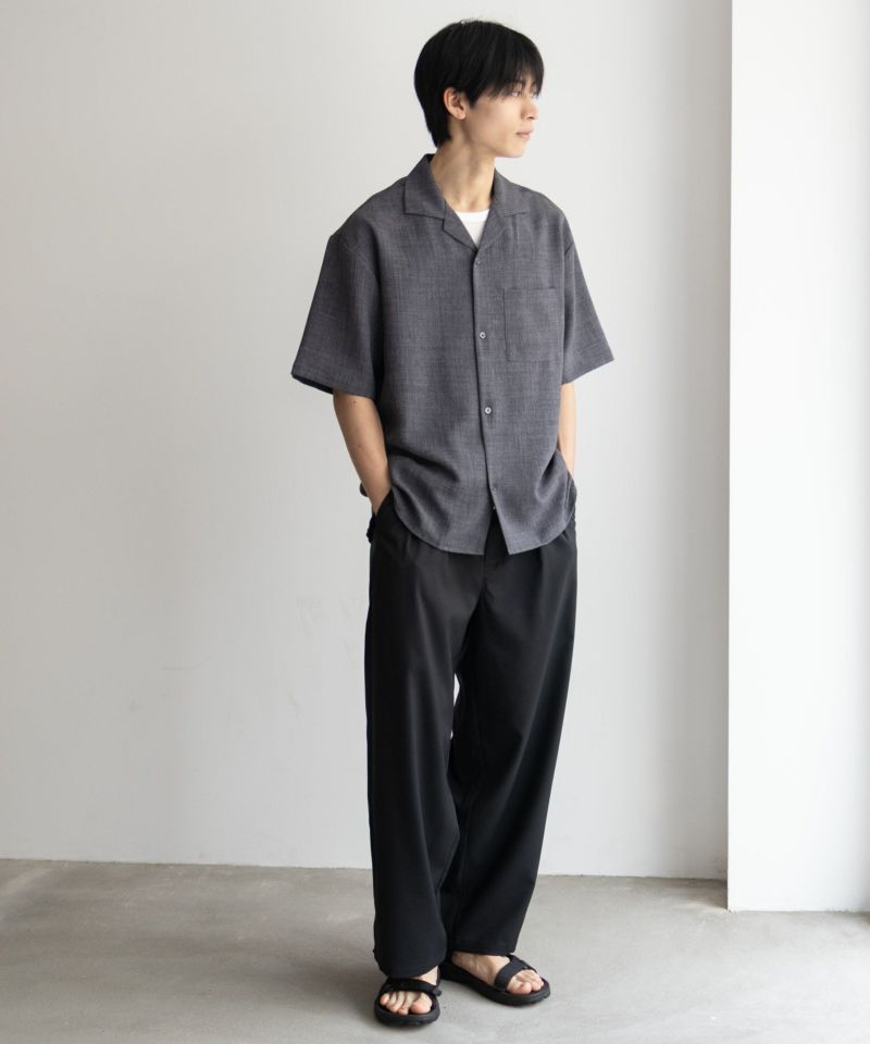 URBAN COLLECTION リネンライクルーズシャツ メンズ商品画像-13