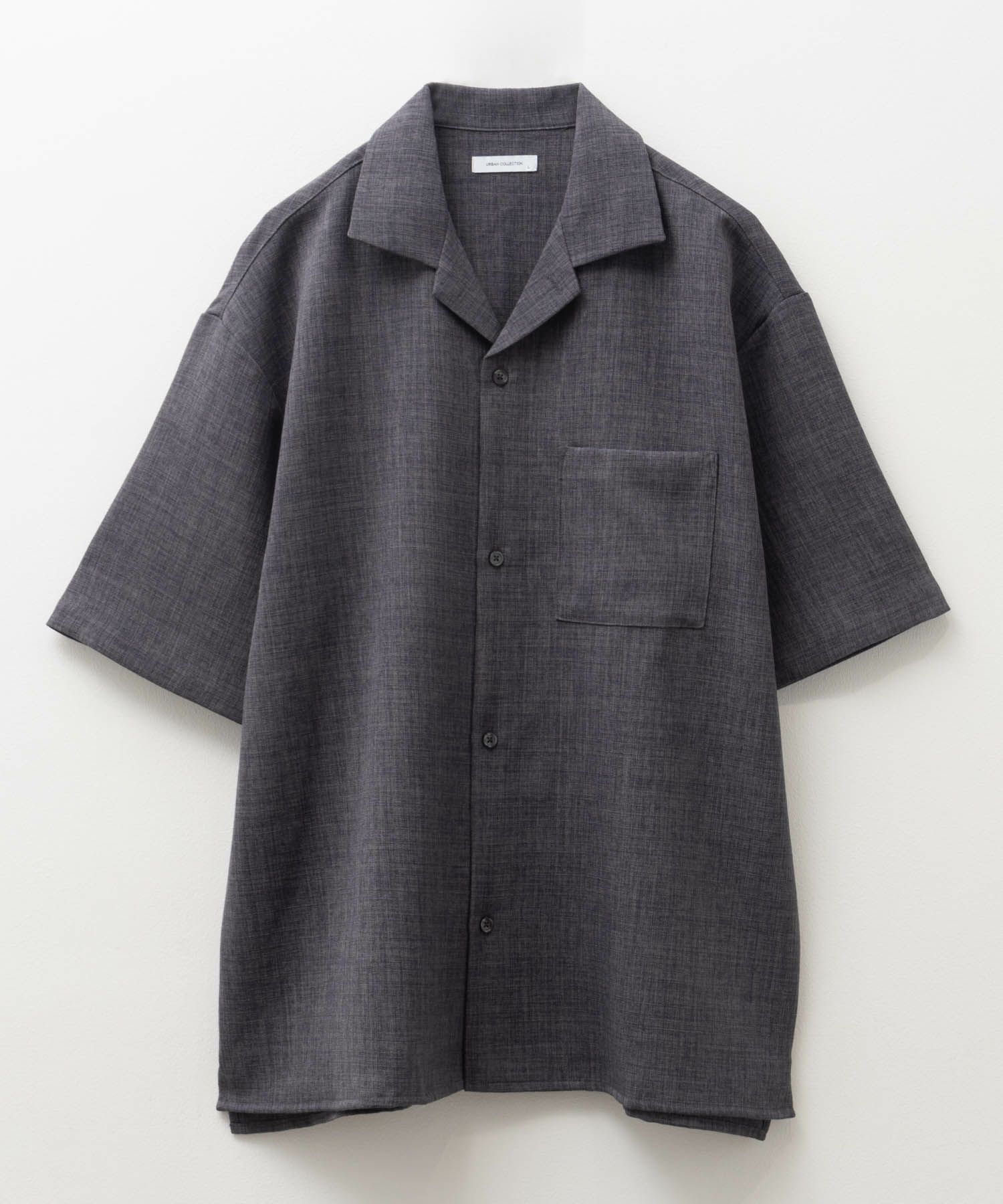 URBAN COLLECTION リネンライクルーズシャツ メンズ