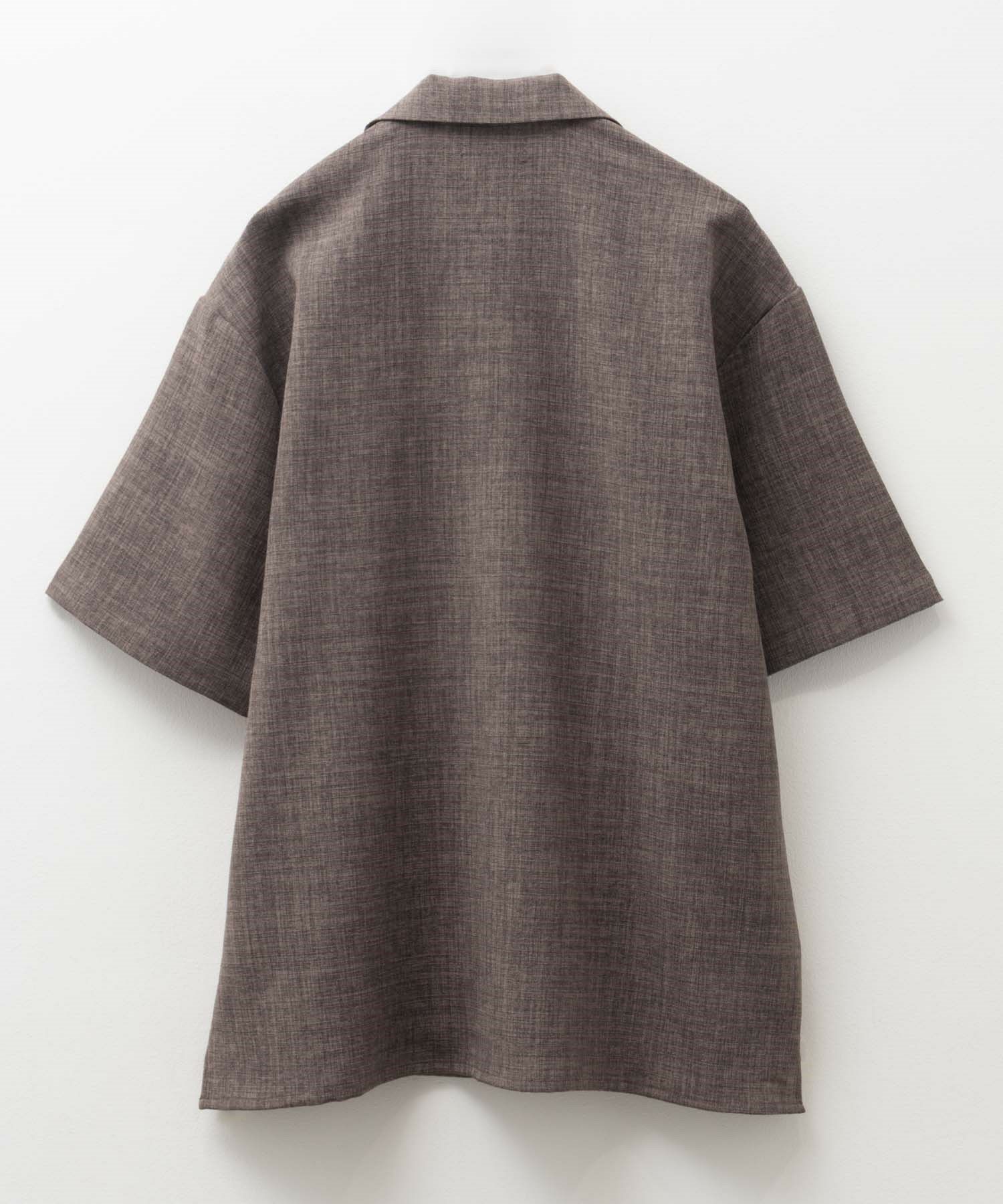 URBAN COLLECTION リネンライクルーズシャツ メンズ