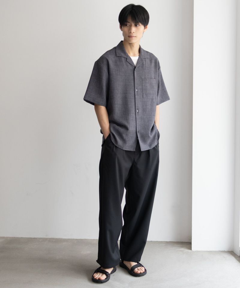 URBAN COLLECTION  リネンライクルーズシャツ メンズ商品画像-27