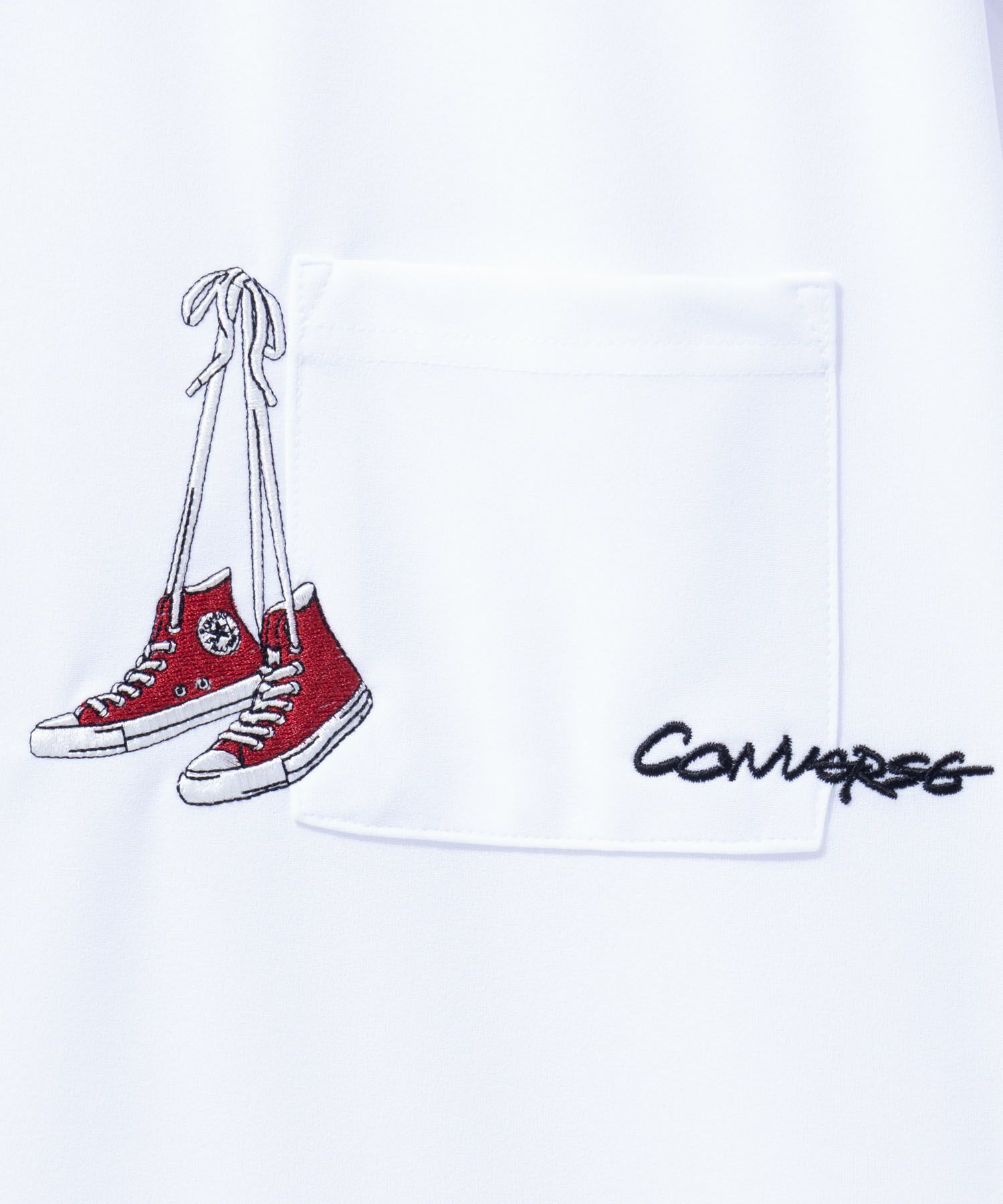 CONVERSE  ポンチ素材 ドライTシャツ メンズ メール便 対応商品商品サムネイル-14