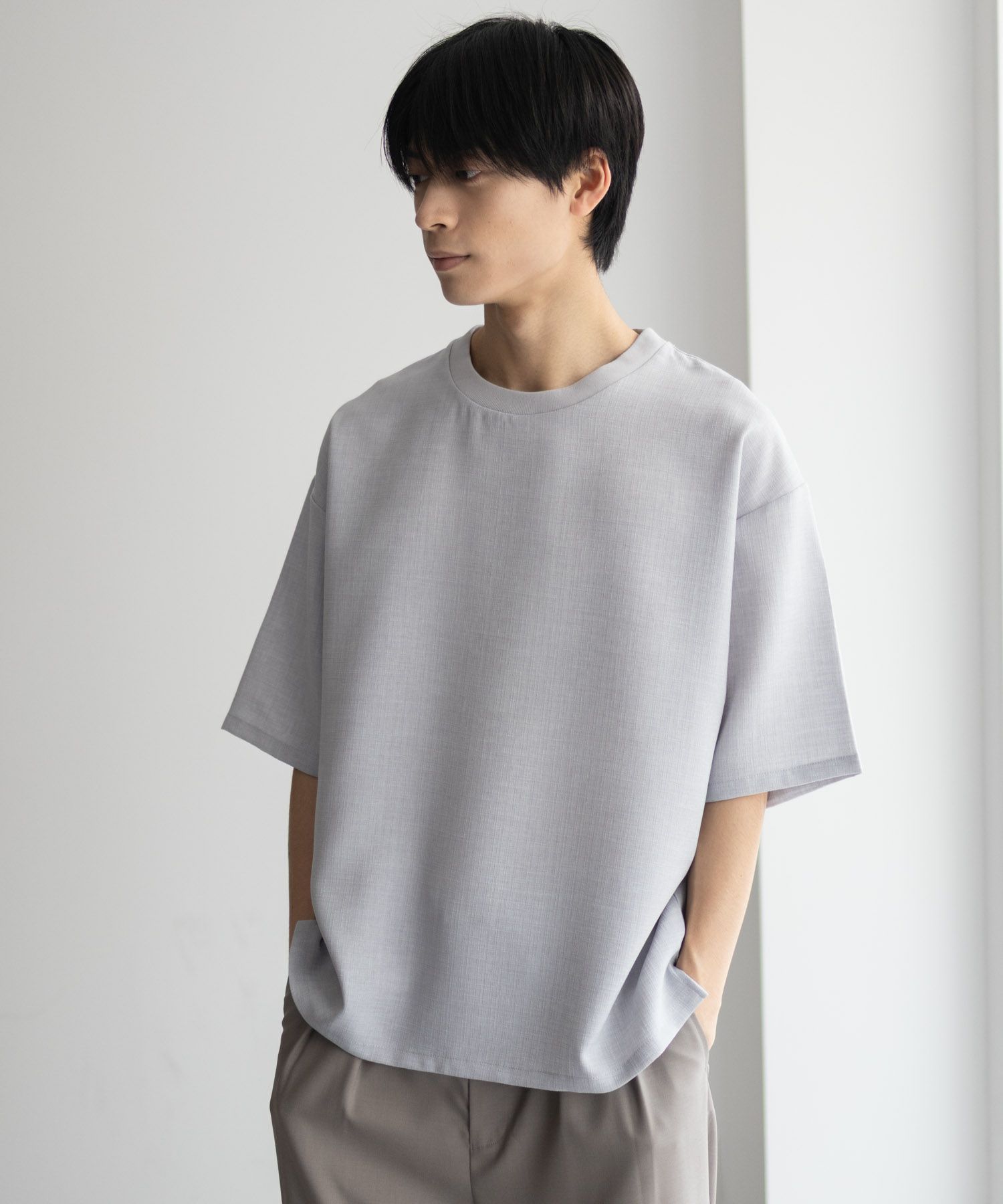 URBAN COLLECTION リネンライクTシャツ メンズ ネコポス 対応商品