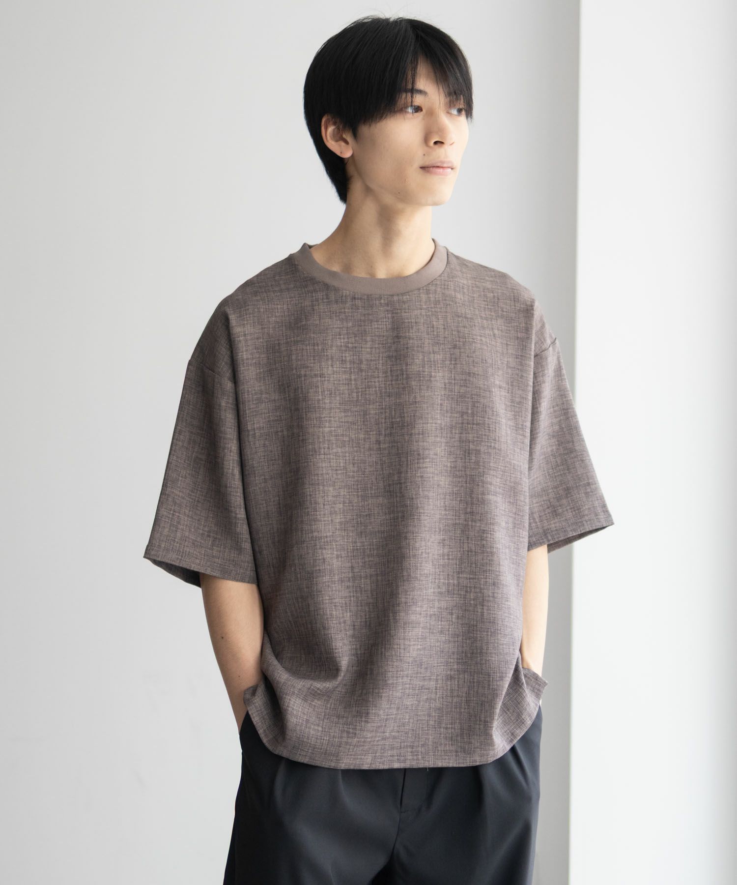 URBAN COLLECTION リネンライクTシャツ メンズ ネコポス 対応商品