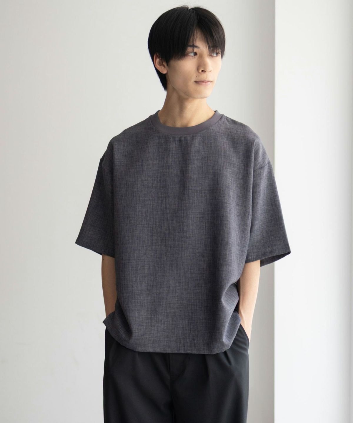 URBAN COLLECTION リネンライクTシャツ メンズ ネコポス 対応商品