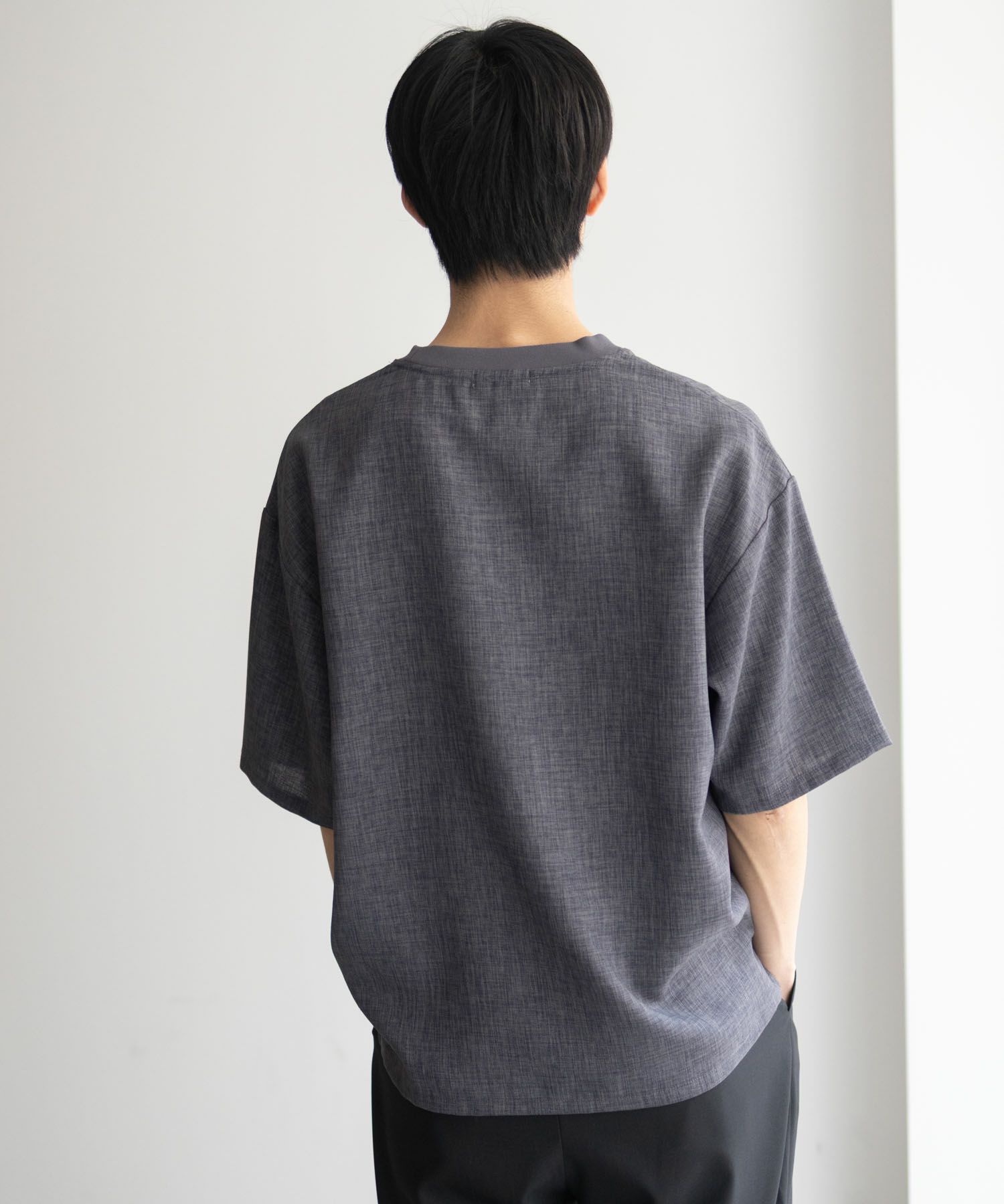 URBAN COLLECTION リネンライクTシャツ メンズ ネコポス 対応商品