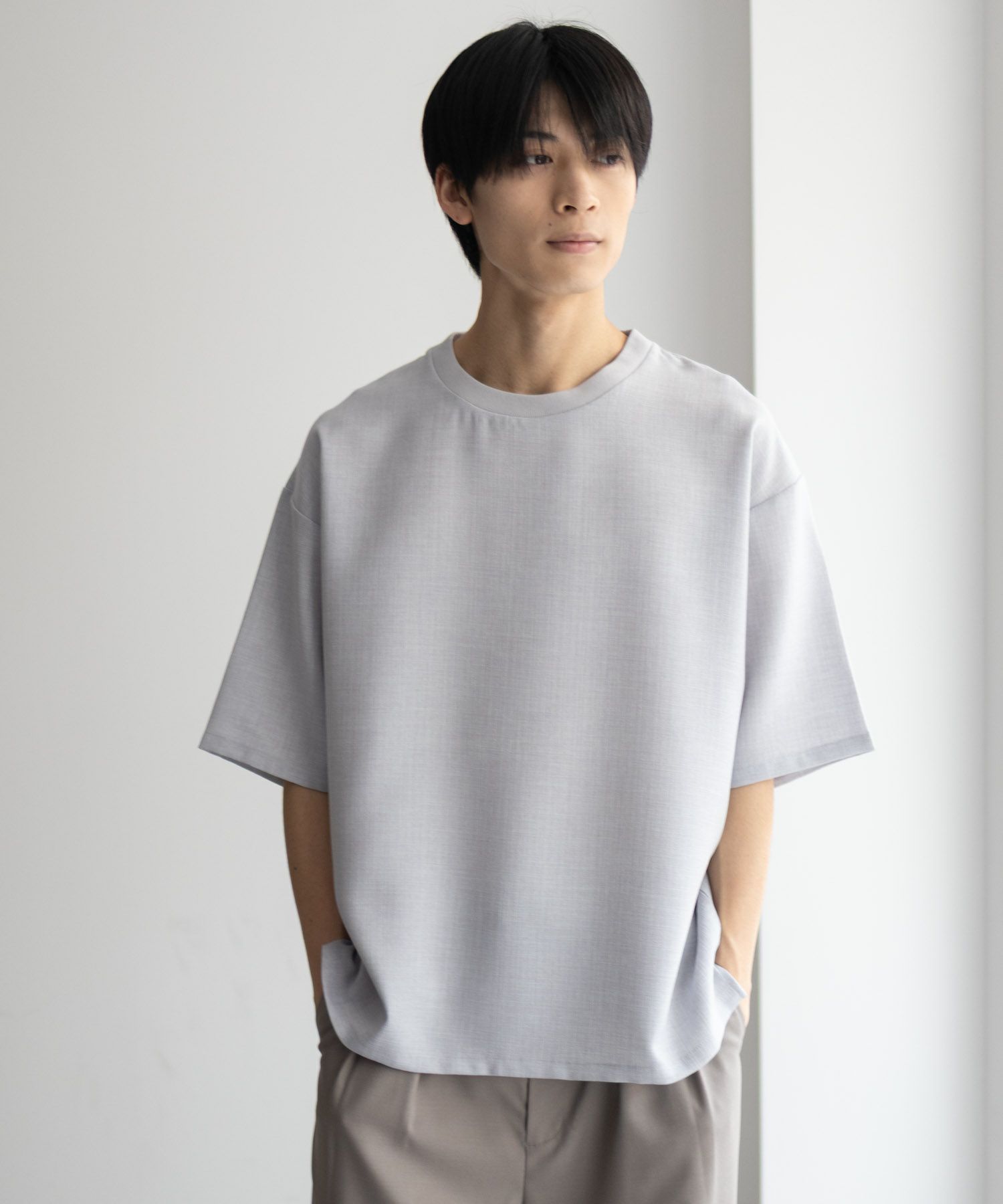 URBAN COLLECTION リネンライクTシャツ メンズ ネコポス 対応商品