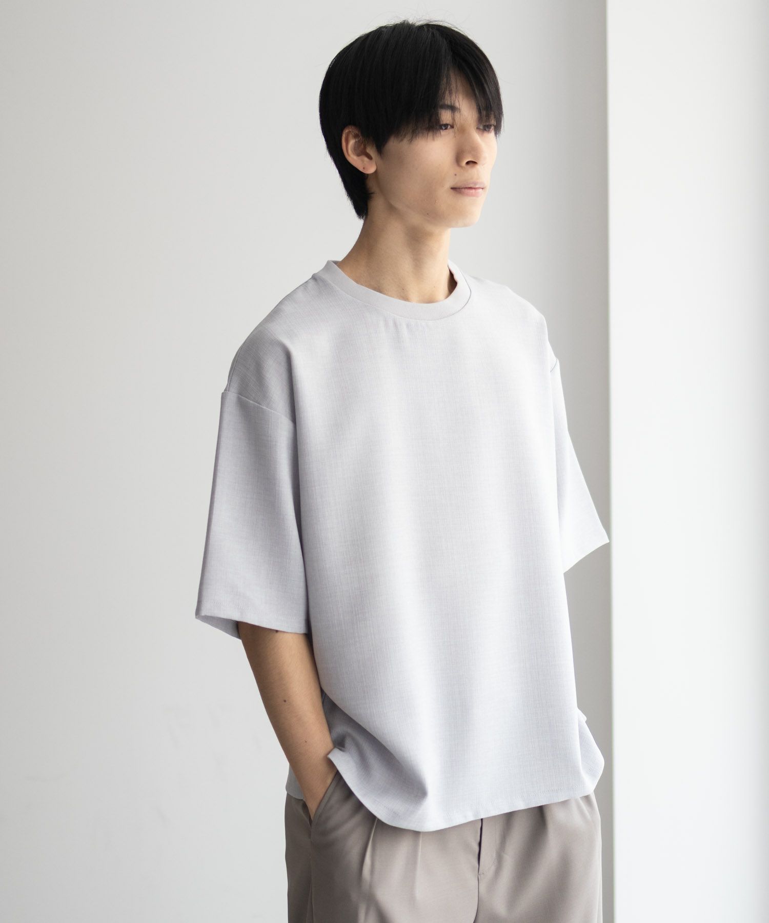 URBAN COLLECTION  リネンライクTシャツ メンズ メール便 対応商品商品サムネイル-11