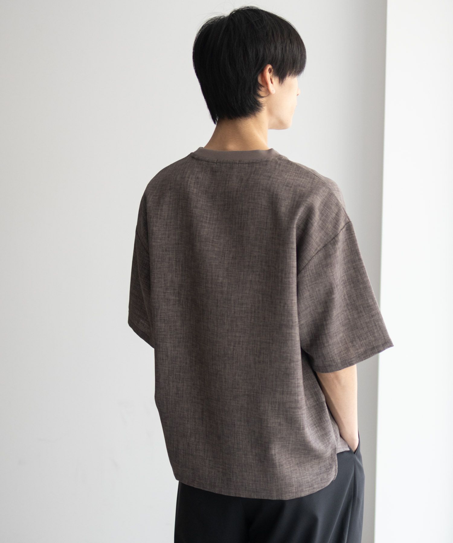 URBAN COLLECTION リネンライクTシャツ メンズ ネコポス 対応商品