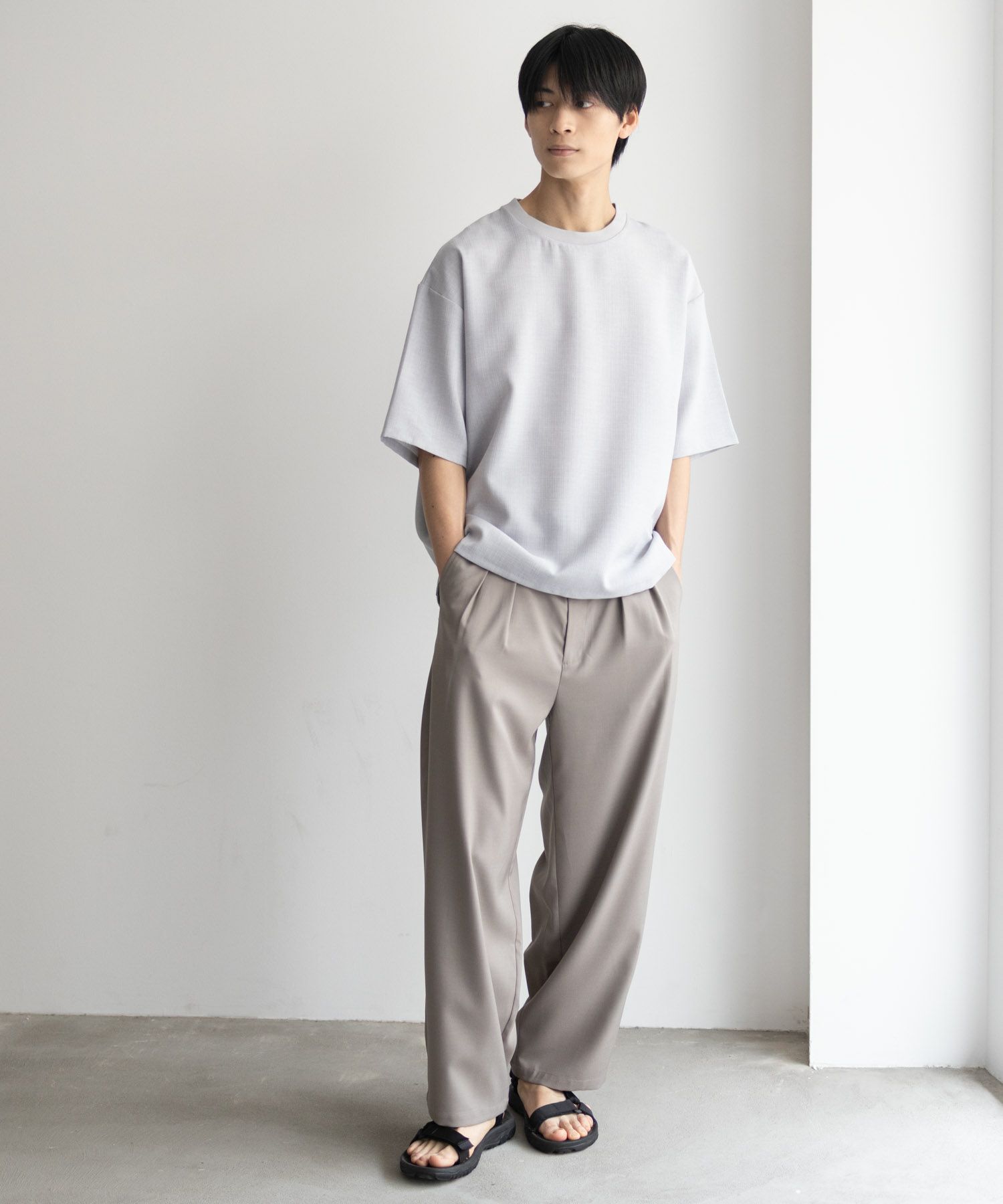 URBAN COLLECTION リネンライクTシャツ メンズ メール便 対応商品商品サムネイル-26