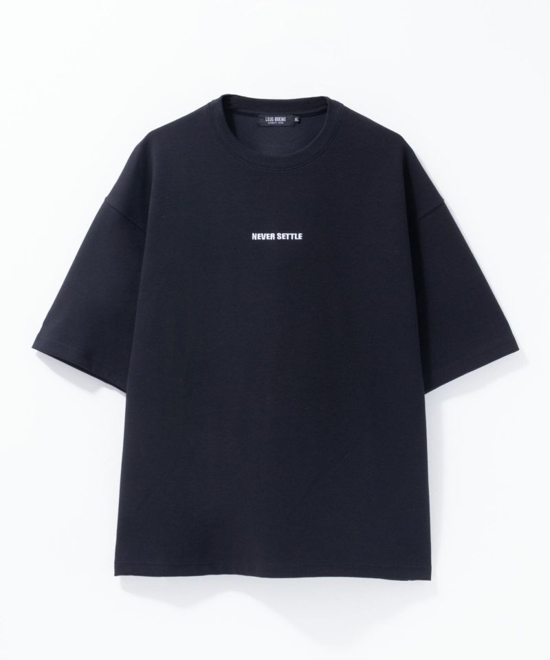 ポンチ素材 バックプリントTシャツ メンズ メール便 対応商品商品画像-5