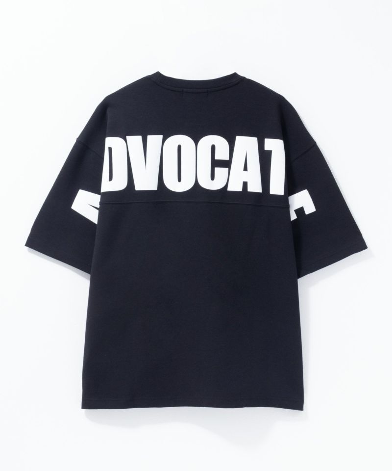 ポンチ素材 バックプリントTシャツ メンズ メール便 対応商品商品画像-6