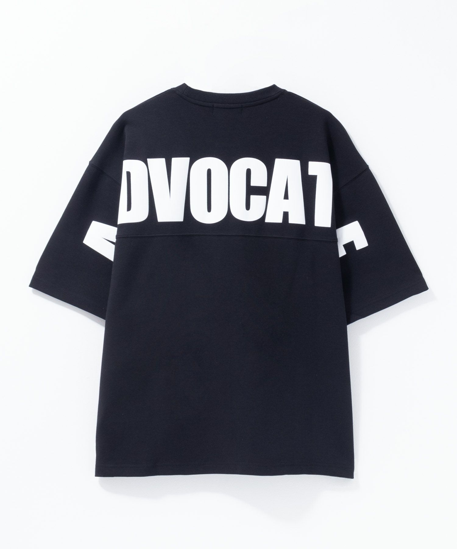 ポンチ素材 バックプリントTシャツ メンズ ネコポス 対応商品