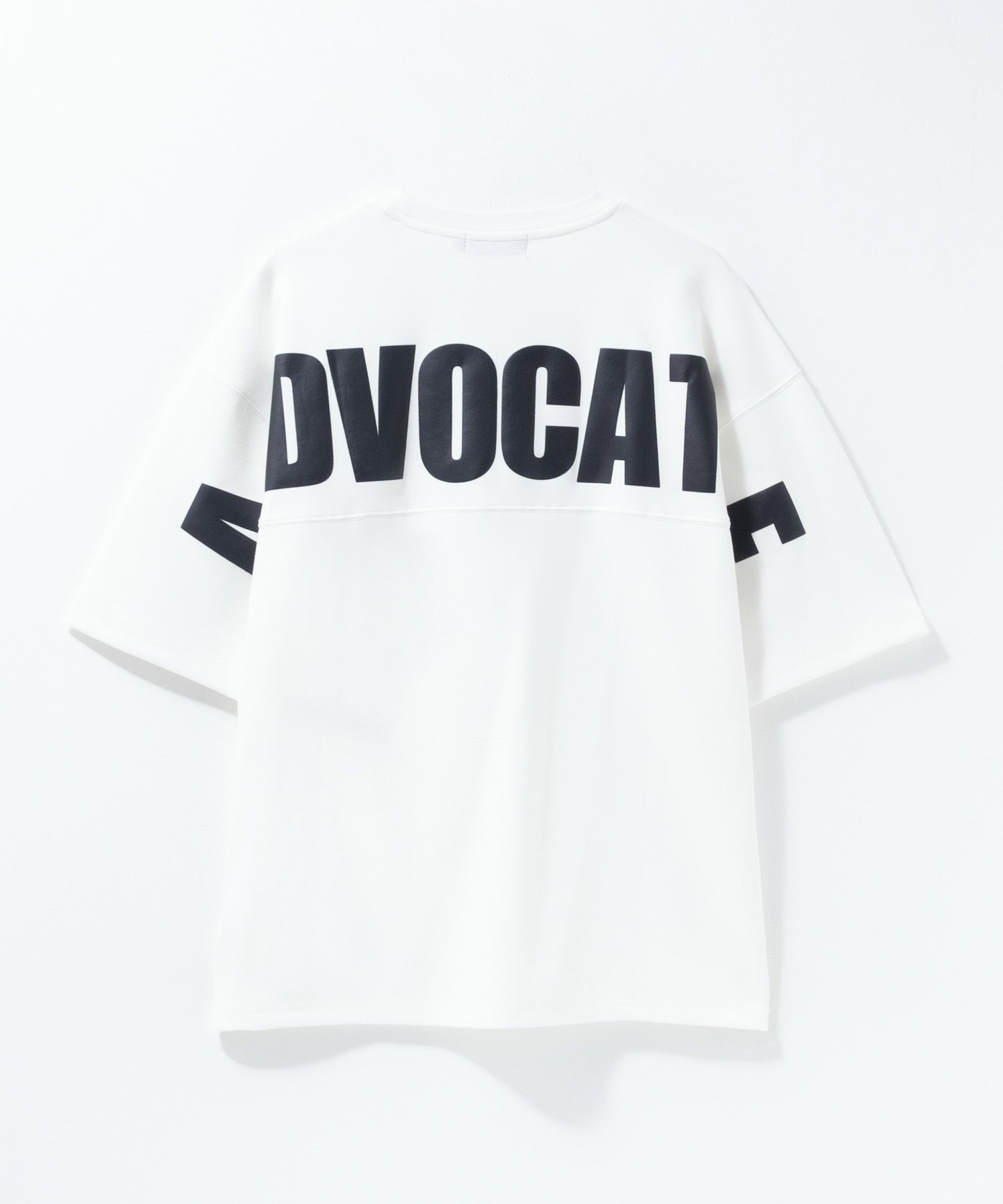 ポンチ素材 バックプリントTシャツ メンズ ネコポス 対応商品
