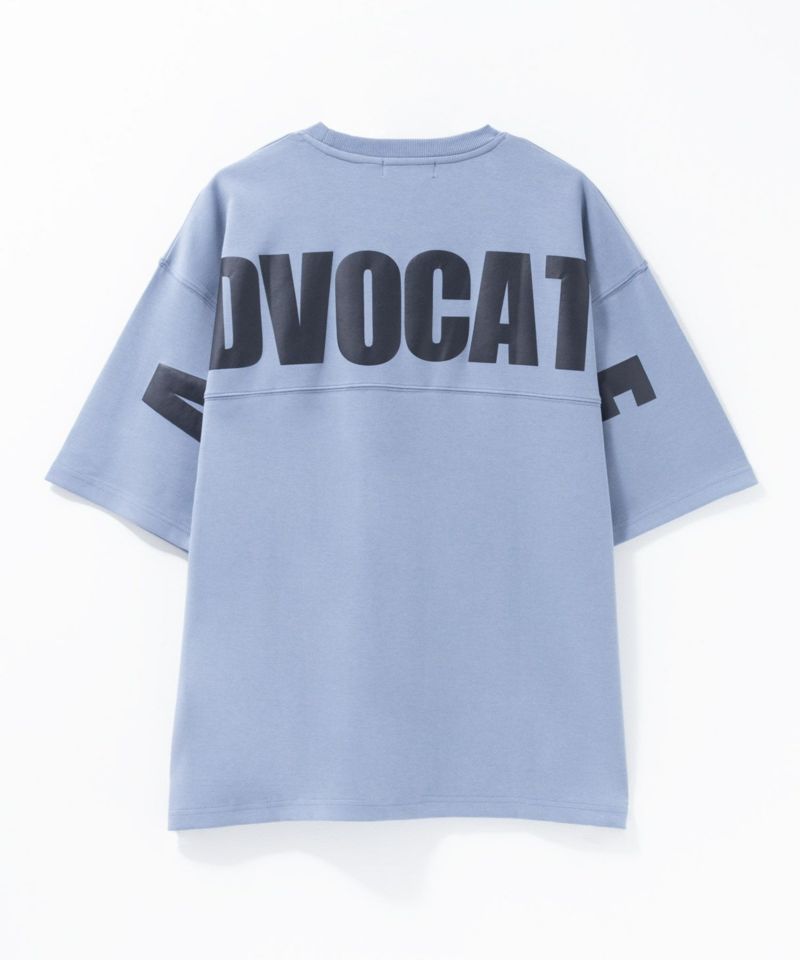 ポンチ素材 バックプリントTシャツ メンズ メール便 対応商品商品画像-10