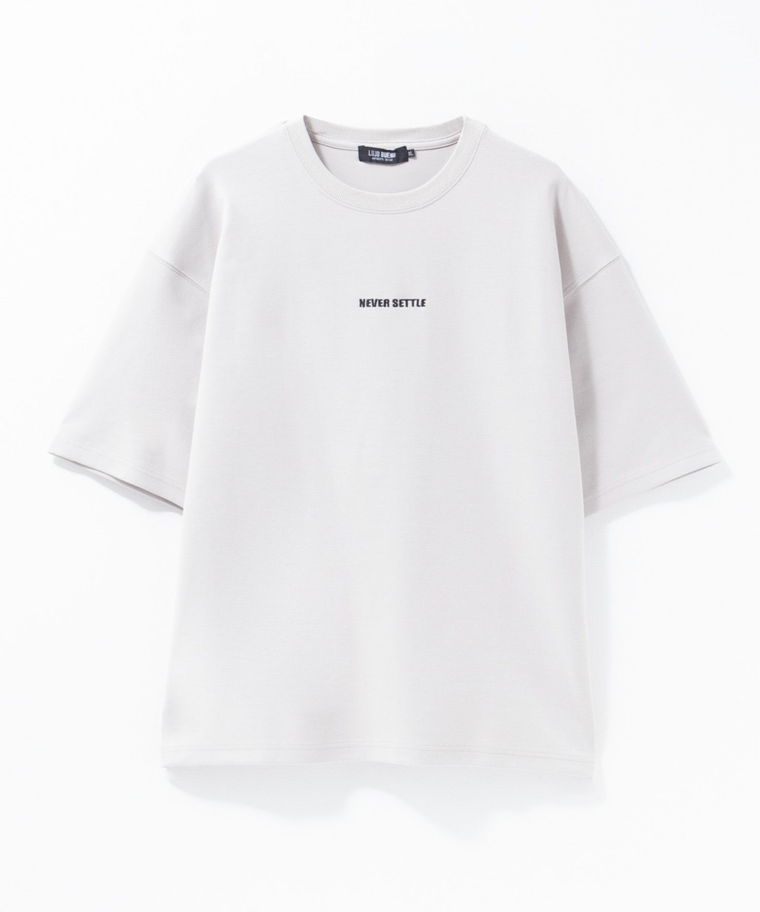 ポンチ素材 バックプリントTシャツ メンズ ネコポス 対応商品