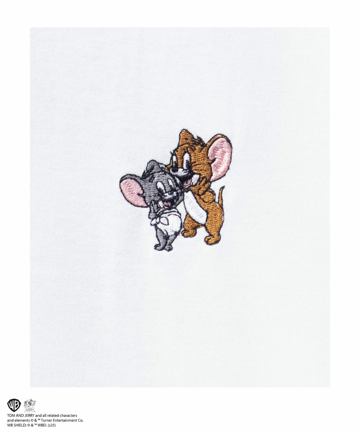 Tom and Jerry レトロリンガーネックTシャツ メンズ ネコポス 対応商品