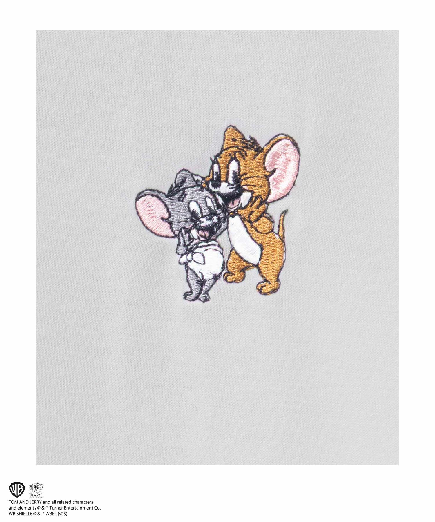 Tom and Jerry レトロリンガーネックTシャツ メンズ ネコポス 対応商品